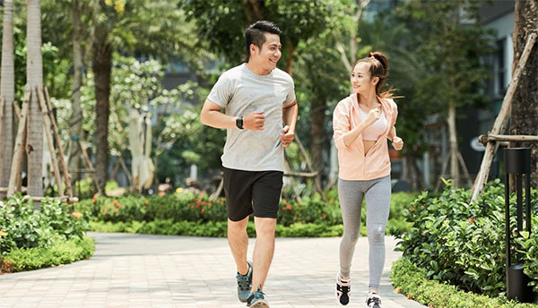 Đi bộ, chạy bộ